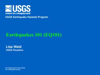 Earthquakes 101 (EQ101)