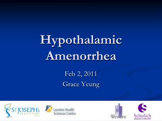 Hypothalamic Amenorrhea