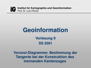 Geoinformation