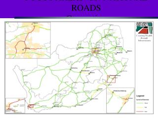 FOCUS AREAS ON NATIONAL ROADS Congestion
