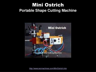 Mini Ostrich Portable Shape Cutting Machine