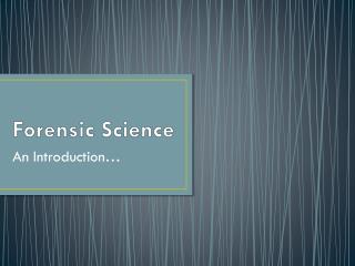 Forensic Science