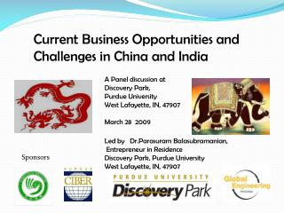 Current Business Opportunities and Challenges in China and India