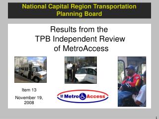 National Capital Region Transportation Planning Board