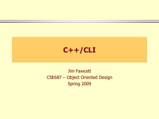 C++/CLI