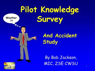 Pilot Knowledge Survey