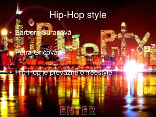 Hip-Hop style