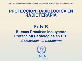 PROTECCIÓN RADIOLÓGICA EN RADIOTERAPIA