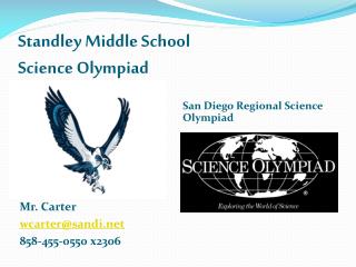 Standley Middle School Science Olympiad