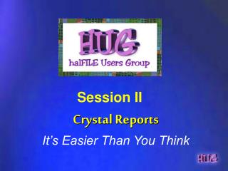 Crystal Reports