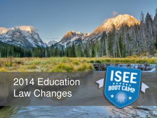 2014 Education Law Changes