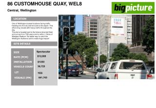 86 CUSTOMHOUSE QUAY, WEL8 Central, Wellington