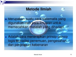 Metode Ilmiah