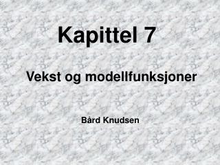 Kapittel 7