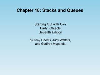Starting Out with C++ Early Objects Seventh Edition