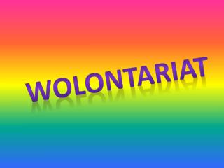 WOLONTARIAT