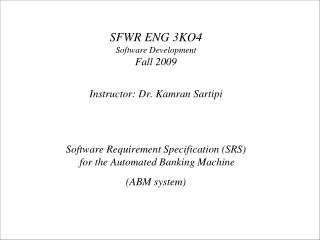 REVISED ABM System Overview