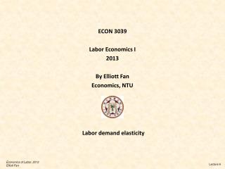 Labor demand elasticity