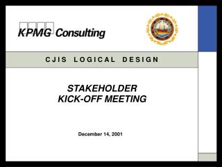 STAKEHOLDER KICK-OFF MEETING