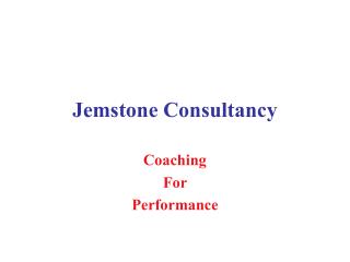 Jemstone Consultancy
