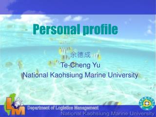 Personal profile