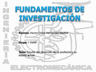 FUNDAMENTOS DE INVESTIGACIÓN