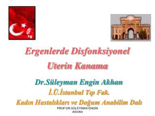 Ergenlerde Disfonksiyonel Uterin Kanama