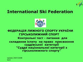 International Ski Federation