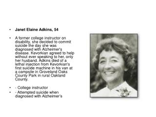 Janet Elaine Adkins, 54