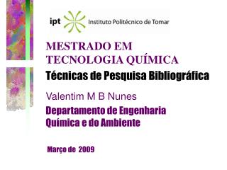 Técnicas de Pesquisa Bibliográfica