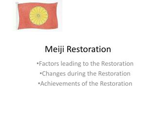 Meiji Restoration