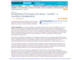 escuelas inmigrantes granada