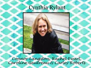 Cynthia Rylant