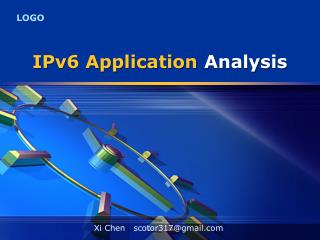 IPv6 Application Analysis