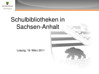 Schulbibliotheken in Sachsen-Anhalt