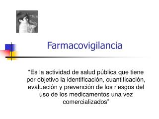 Farmacovigilancia