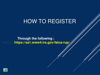 How to register