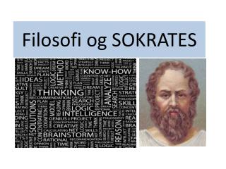 Filosofi og SOKRATES