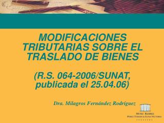 Dra. Milagros Fernández Rodríguez