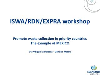 Packaging waste Extended Producer Responsibilty (EPR) systems emerging all over the world.
