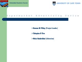 Embedded Systems Course