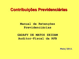 Contribuições Previdenciárias