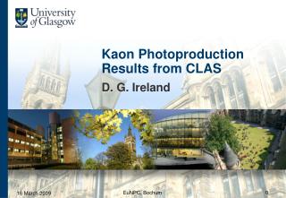Kaon Photoproduction Results from CLAS