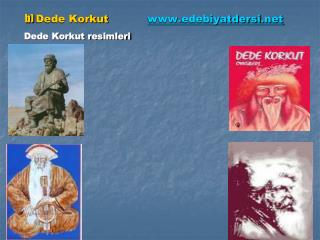 b) Dede Korkut edebiyatdersi