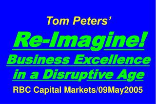 Slides at … tompeters