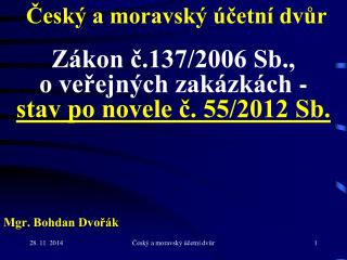 Český a moravský účetní dvůr