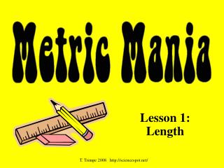 Lesson 1: Length