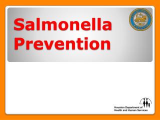 Salmonella Prevention