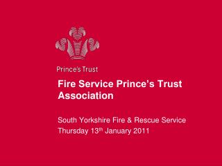 Fire Service Prince’s Trust Association