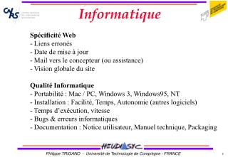 Informatique